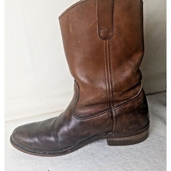 Red Wing‎ Pecos Boots 1155 Dark Brown Oiled Leather USA Men 13 D US - Picture 6 of 16